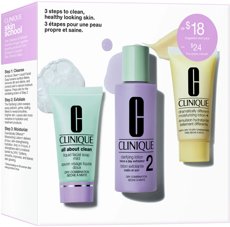 Clinique 3 Steps Skin Care Kit Skin Type 2